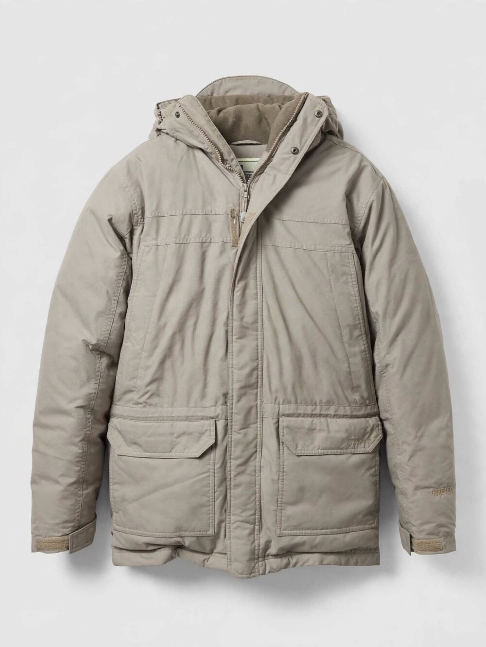 L.L. Bean Baxter State Parka Men's Medium Tan Beige Down Coat